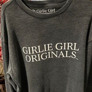 Girlie Girl Originals Gray Sweatshirt